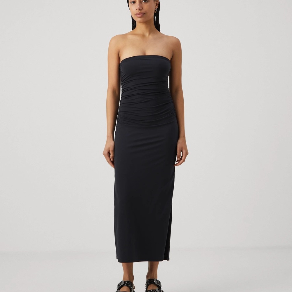 NWT Abercrombie & Fitch Black Strapless Dress